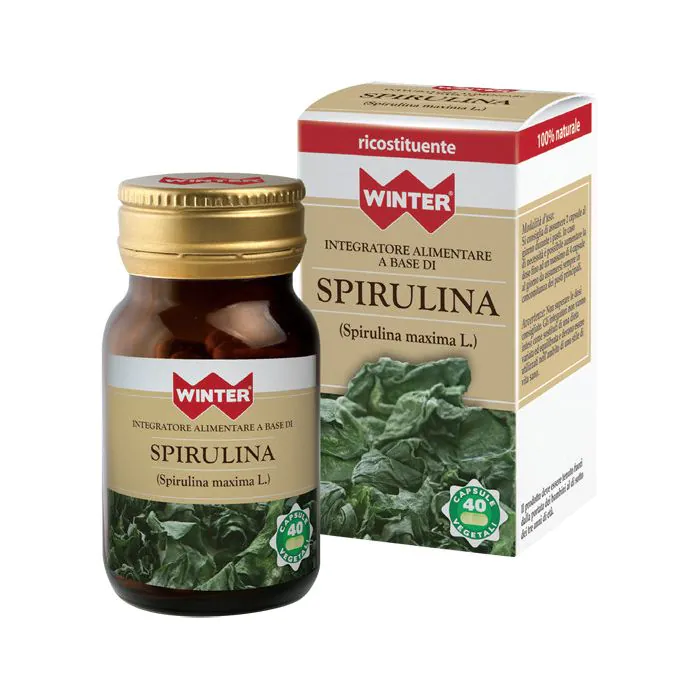 Winter spirulina 40 capsule vegetali Winter spirulina 40 capsule vegetali