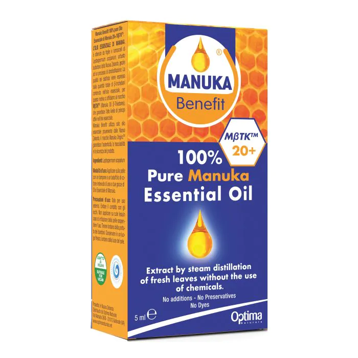 Manuka benefit olio essenziale di manuka 5 ml Manuka benefit olio essenziale di manuka 5 ml