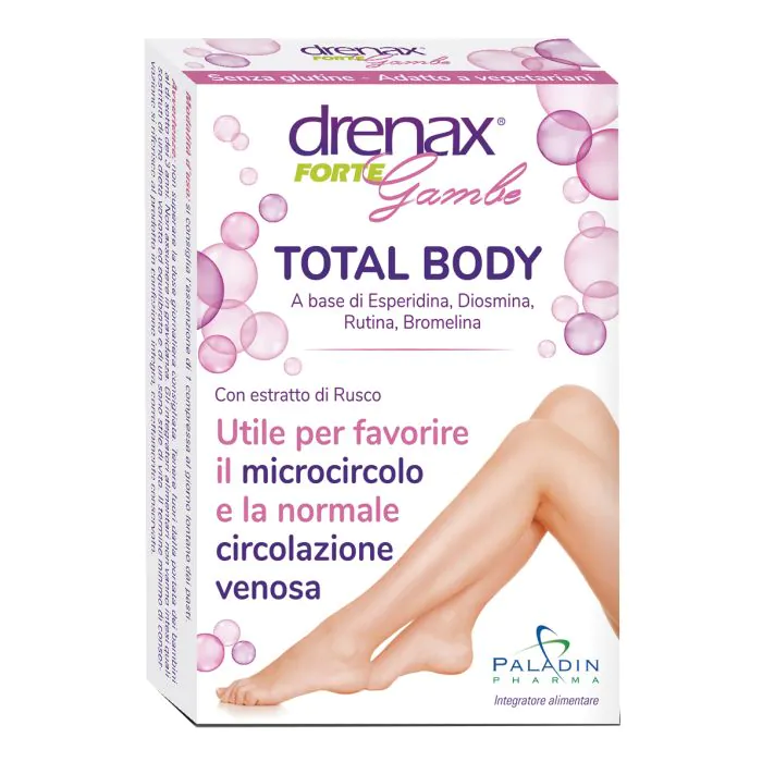 Drenax Forte Gambe 30 Compresse Drenax Forte Gambe 30 Compresse