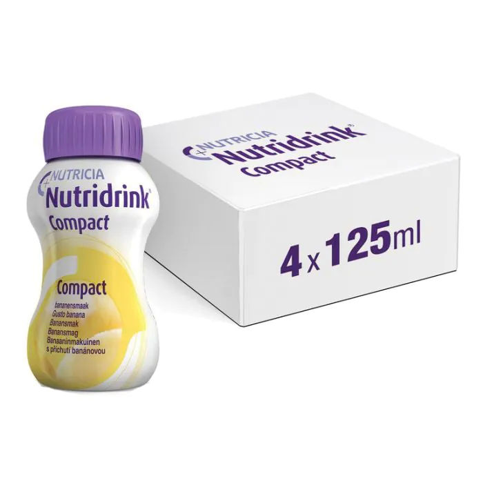 Nutridrink Compact Integratore Nutrizionale Gusto Banana 4x125 ml Nutridrink Compact Integratore Nutrizionale Gusto Banana 4x125 ml