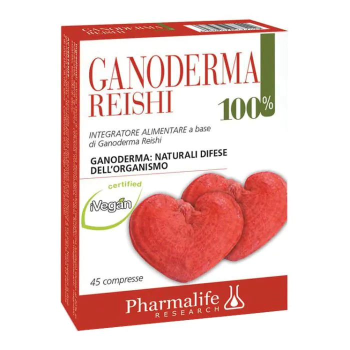 Ganoderma reishi 100% 45 compresse Ganoderma reishi 100% 45 compresse