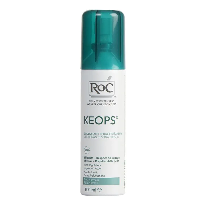 Roc keops deodorante spray fresco 100 ml Roc keops deodorante spray fresco 100 ml