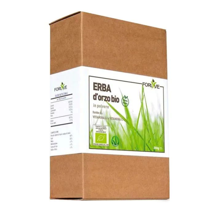 Erba d'orzo bio 200 g Erba d'orzo bio 200 g