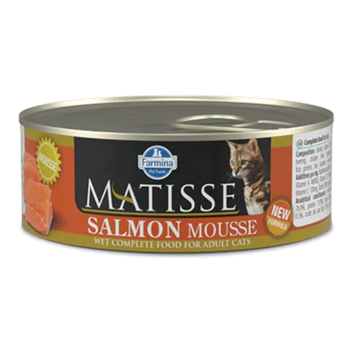 Farmina Gatto Matisse Mousse Adulto Salmone 85 Gr Farmina Gatto Matisse Mousse Adulto Salmone 85 Gr