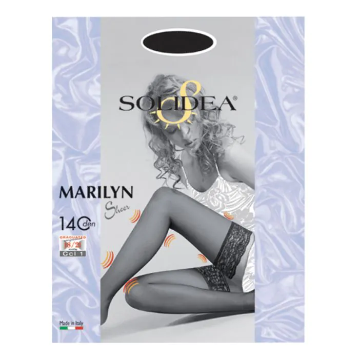 Marilyn 140 sheer calza autoreggente camel 4xl Marilyn 140 sheer calza autoreggente camel 4xl