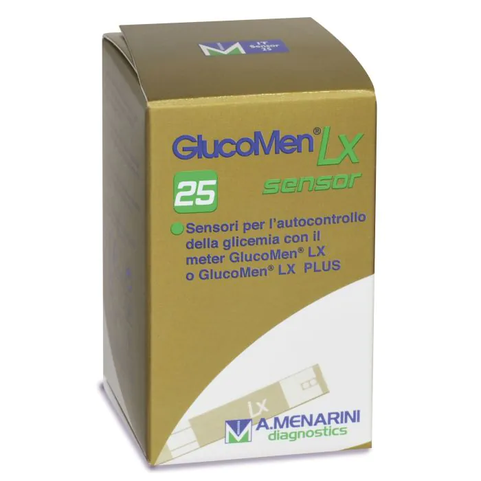 Glucomen lx glu sensors 25 strisce Glucomen lx glu sensors 25 strisce