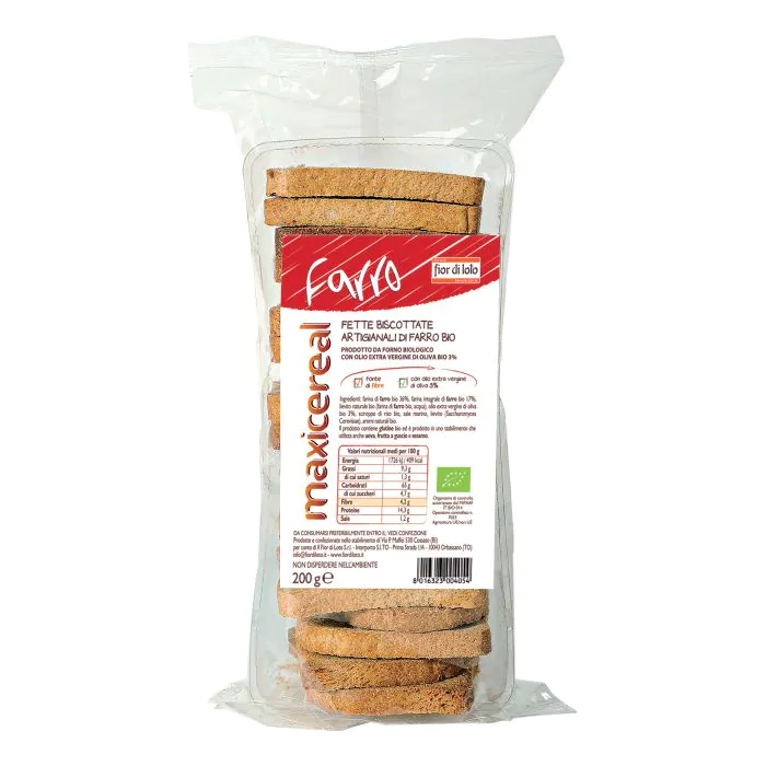 Fette biscottate farro 200g Fette biscottate farro 200g