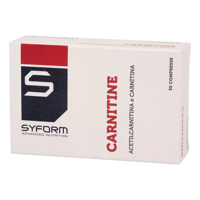 Carnitine 30 compresse 37,5 g Carnitine 30 compresse 37,5 g