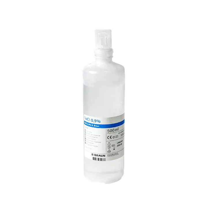 Soluzione fisiologica flacone da 500ml Soluzione fisiologica flacone da 500ml