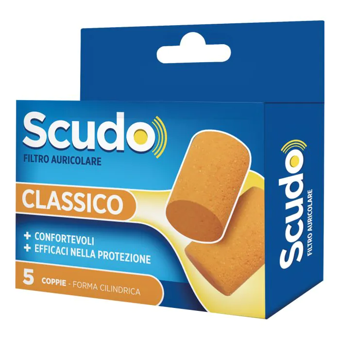 Earplug scudo classic 5 coppie Earplug scudo classic 5 coppie