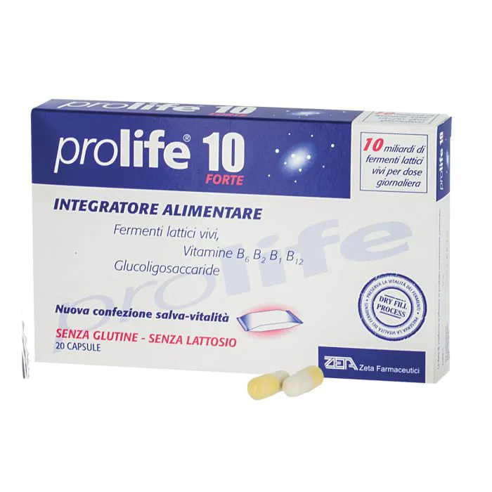 Prolife 10 miliardi 20 capsule Prolife 10 miliardi 20 capsule