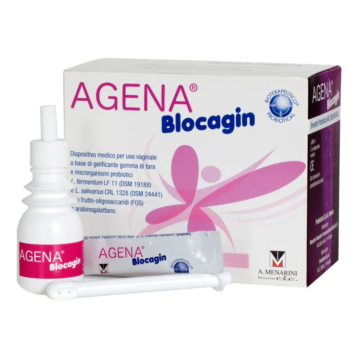 Agena Blocagin 5 Flaconi + 5 Buste + 5 Applicatori Monouso Sterili Agena Blocagin 5 Flaconi + 5 Buste + 5 Applicatori Monouso Sterili
