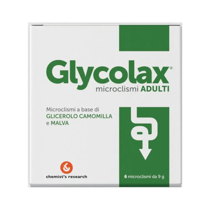 Glycolax microclismi 6 pezzi 9 g Glycolax microclismi 6 pezzi 9 g