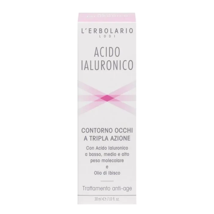 Acido ialuronico contorno occhi tripla azione 30 ml Acido ialuronico contorno occhi tripla azione 30 ml