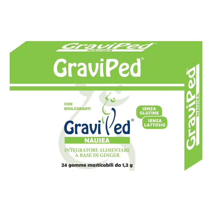 Graviped nausea 24 gomme Graviped nausea 24 gomme