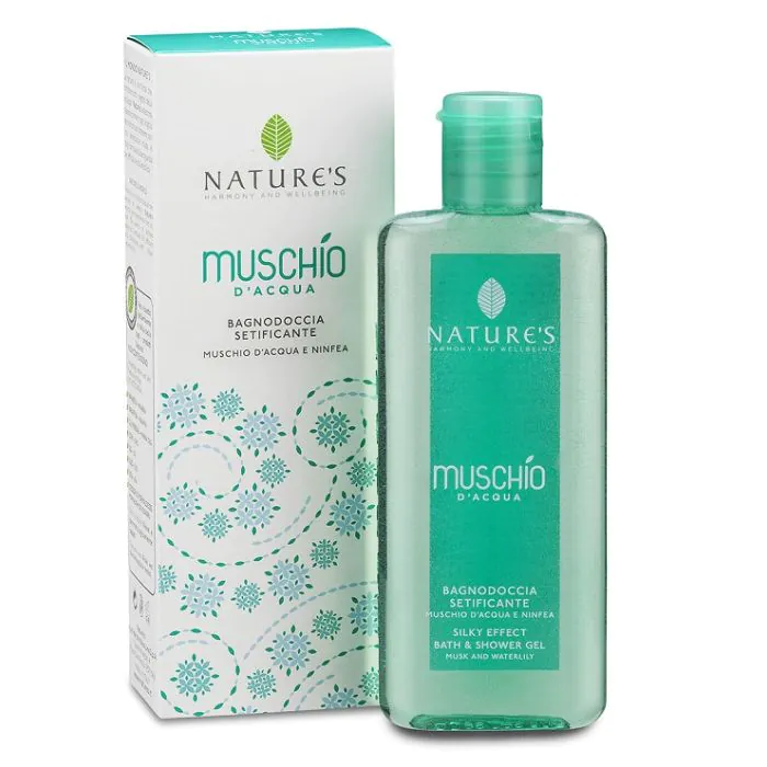 Nature's muschio d'acqua bagnodoccia setificante 200 ml Nature's muschio d'acqua bagnodoccia setificante 200 ml