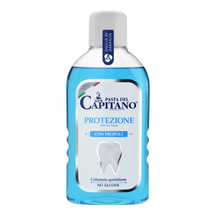 Pasta del Capitano Collutorio Protezione con Propoli Senza Alcol 400 ml Pasta del Capitano Collutorio Protezione con Propoli Senza Alcol 400 ml