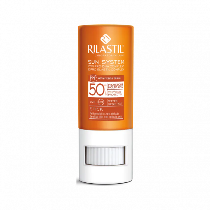 Rilastil Sun System Stick Solare 50+ Trasparente 8,5 ml Rilastil Sun System Stick Solare 50+ Trasparente 8,5 ml