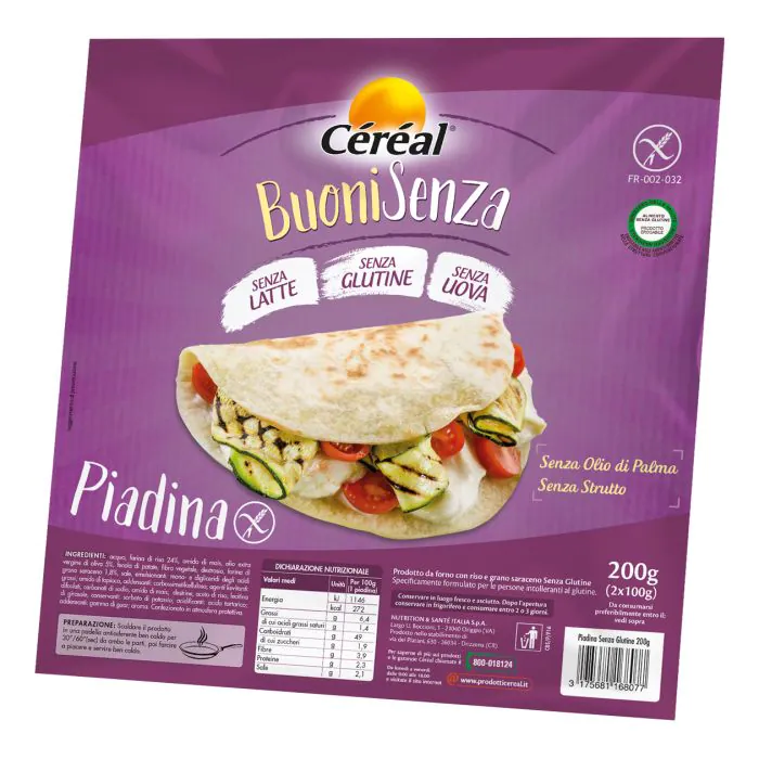 Cereal piadina 200g
