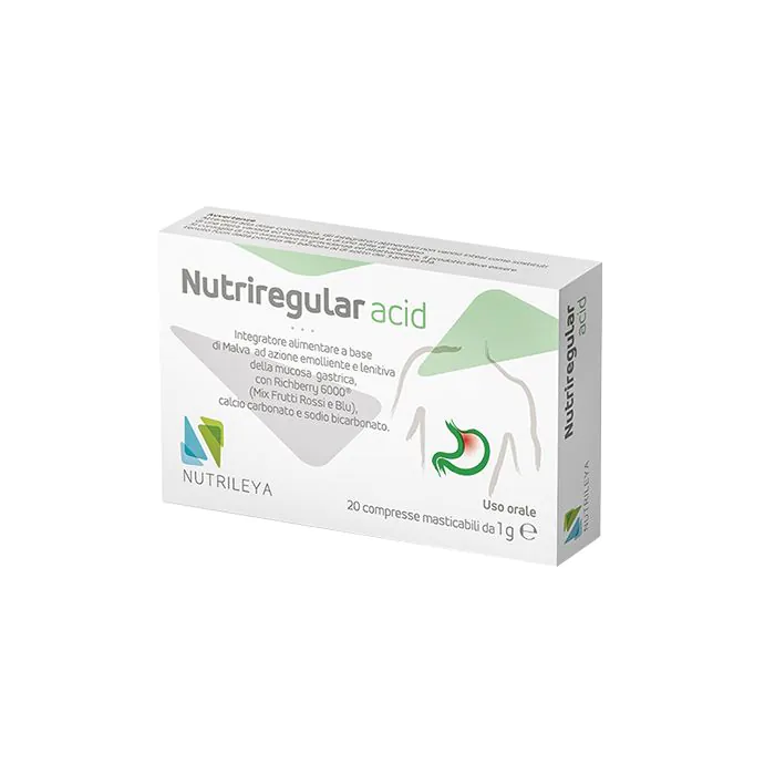 Nutriregular acid 20 compresse masticabili