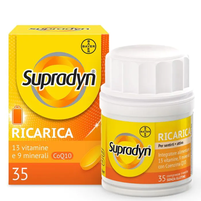 Supradyn Ricarica Integratore Multivitaminico e Minerali 35 Compresse