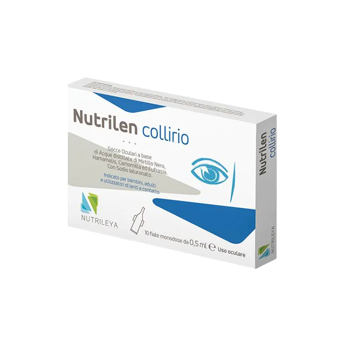 Nutrilen collirio 10 flaconcini monodose 0,5 ml Nutrilen collirio 10 flaconcini monodose 0,5 ml