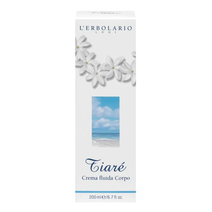 Tiare' crema fluida corpo 200 ml Tiare' crema fluida corpo 200 ml