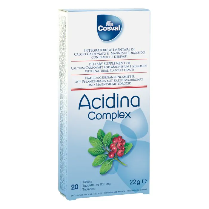 Acidina complex 20 tavolette Acidina complex 20 tavolette