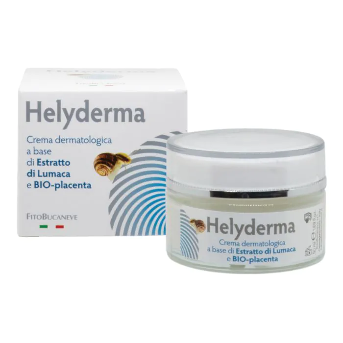 Fitobucaneve helyderma crema viso bava di lumaca e bioplacenta 50 ml