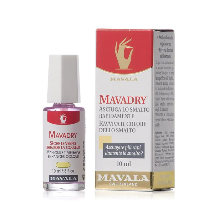 MAVALA - Mavadry - Trattamento Per Unghie Asciuga Smalto 10ml MAVALA - Mavadry - Trattamento Per Unghie Asciuga Smalto 10ml