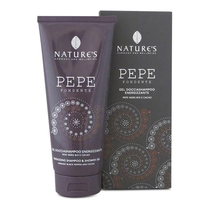 Nature's pepe fondente gel doccia shampoo energizzante 200 ml Nature's pepe fondente gel doccia shampoo energizzante 200 ml