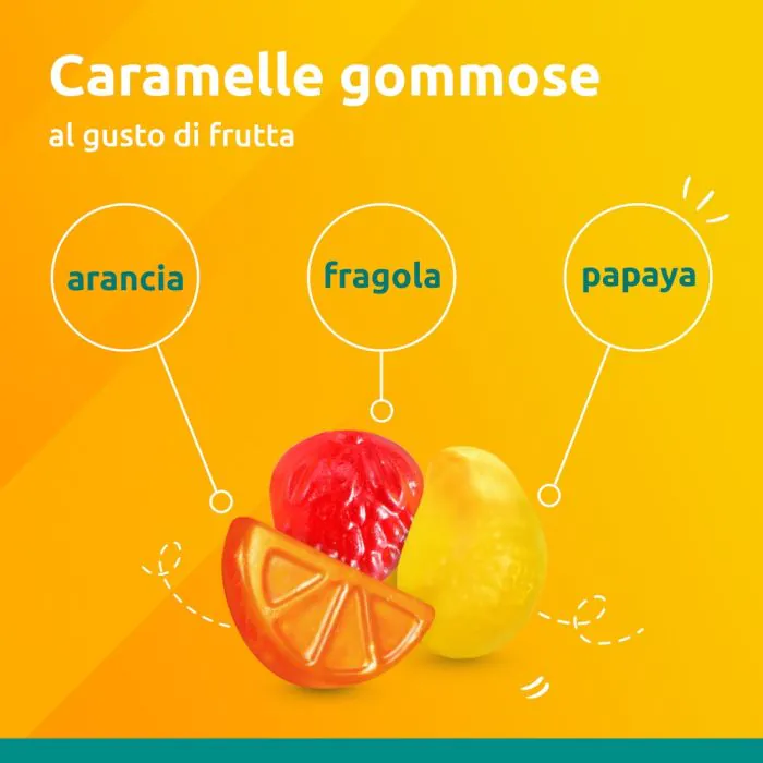 Supradyn Difese Junior Integratore per Bambini 25 Caramelle Gommose