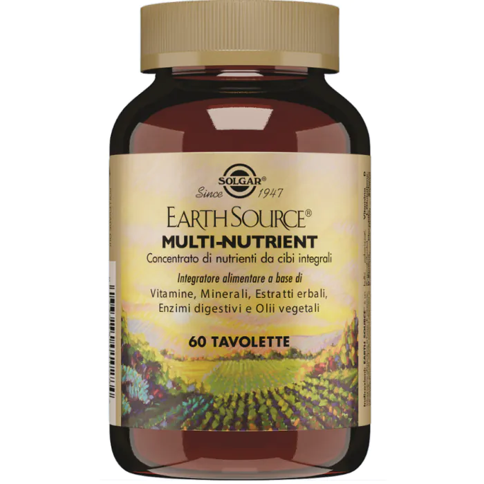 Earth source multi-nutrient 60 tavolette Earth source multi-nutrient 60 tavolette