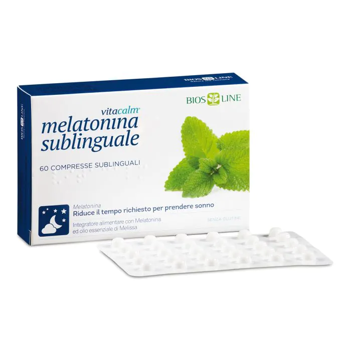 VitaCalm Melatonina Sublinguale Integratore per il Sonno 120 Compresse VitaCalm Melatonina Sublinguale Integratore per il Sonno 120 Compresse