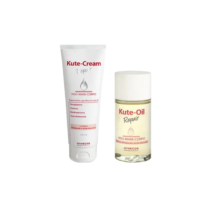 Combinata kute oil repair 60 ml + kute cream repair 100 ml Combinata kute oil repair 60 ml + kute cream repair 100 ml