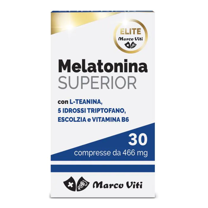 Marco Viti Melatonina Super Integratore Sonno 30 Compresse