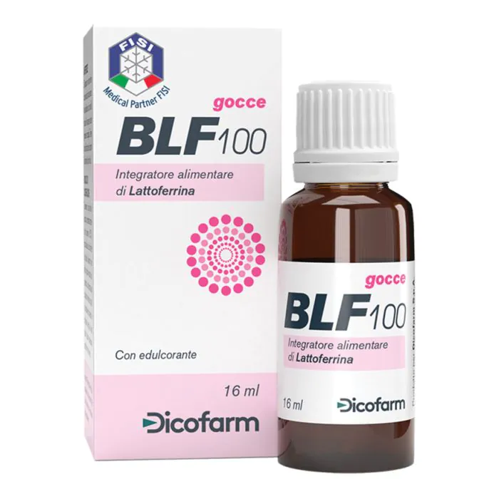 BLF 100 Gocce Integratore di Lattoferrina 16 ml BLF 100 Gocce Integratore di Lattoferrina 16 ml