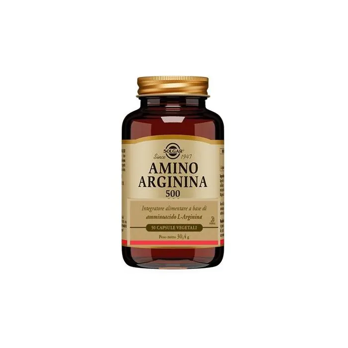 Amino arginina 500 50 capsule vegetali Amino arginina 500 50 capsule vegetali