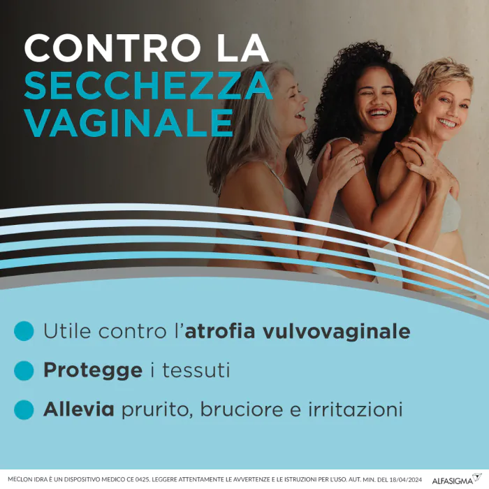 Meclon Idra Emulgel Idratante Vaginale 7 Monodose 5 ml