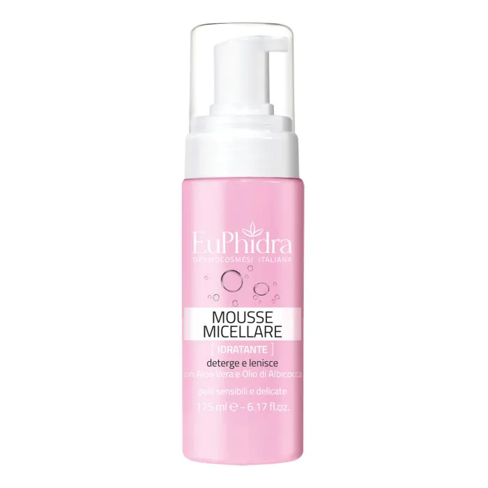 Euphidra mousse detergente micellare 175 ml Euphidra mousse detergente micellare 175 ml