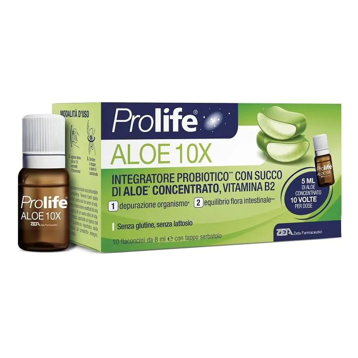Prolife Aloe 10X 10 Flaconcini 8ml