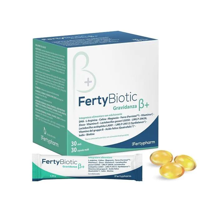 Fertybiotic gravidanza beta+ 30 stick + 30 capsule