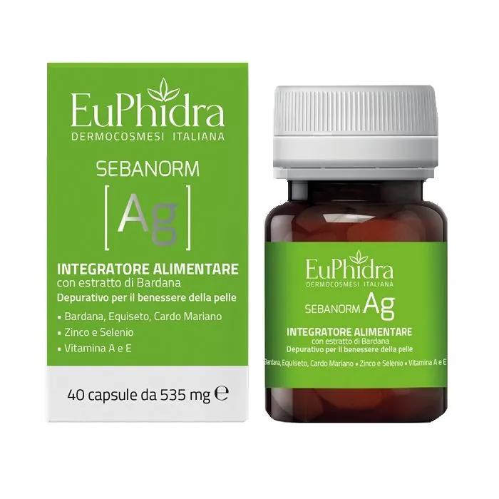 Euphidra sebanorm ag 40 capsule Euphidra sebanorm ag 40 capsule