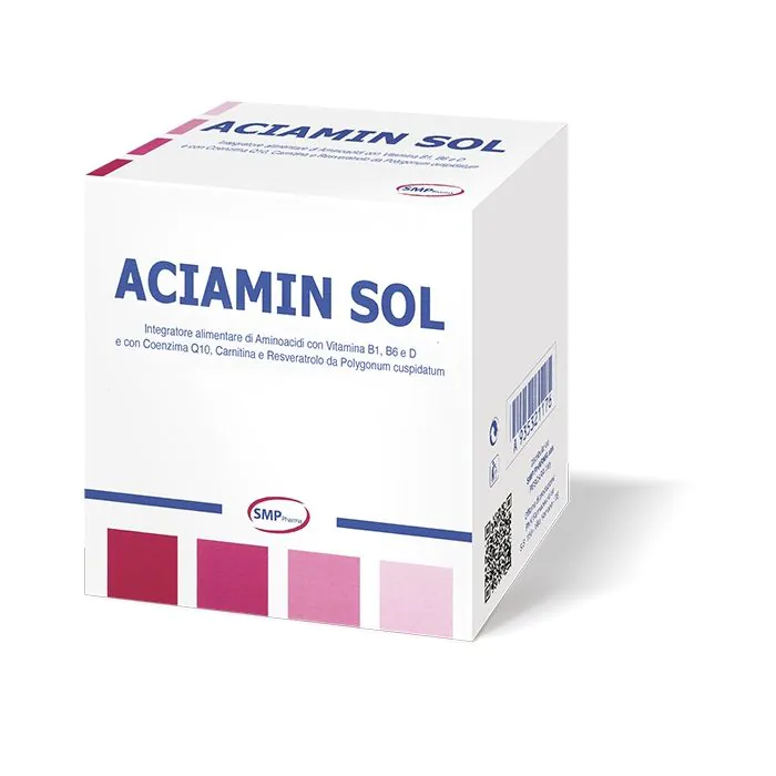 Smp Pharma Sas Aciamin Sol 30 Bustine Smp Pharma Sas Aciamin Sol 30 Bustine