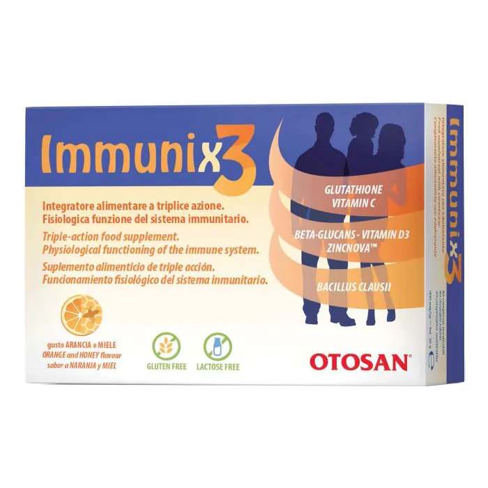 Immunix3 otosan 40 compresse masticabili Immunix3 otosan 40 compresse masticabili