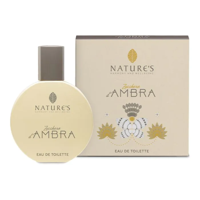 Nature's zucchero ambra eau de toilette 50 ml Nature's zucchero ambra eau de toilette 50 ml