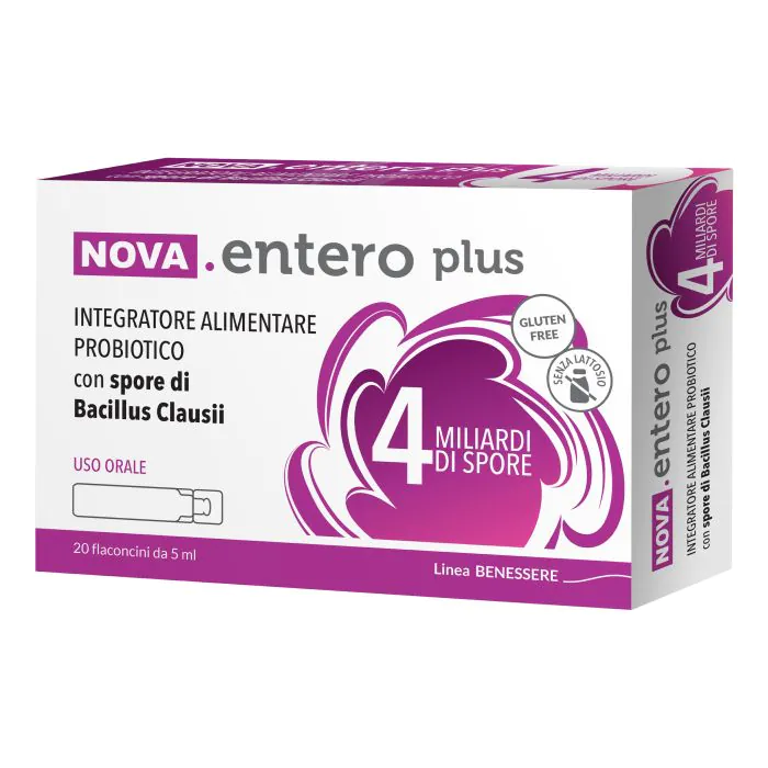 Nova entero 4 miliardi 20 flaconcini 5 ml Nova entero 4 miliardi 20 flaconcini 5 ml