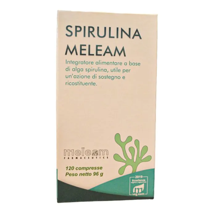 Spirulina meleam 120 compresse Spirulina meleam 120 compresse