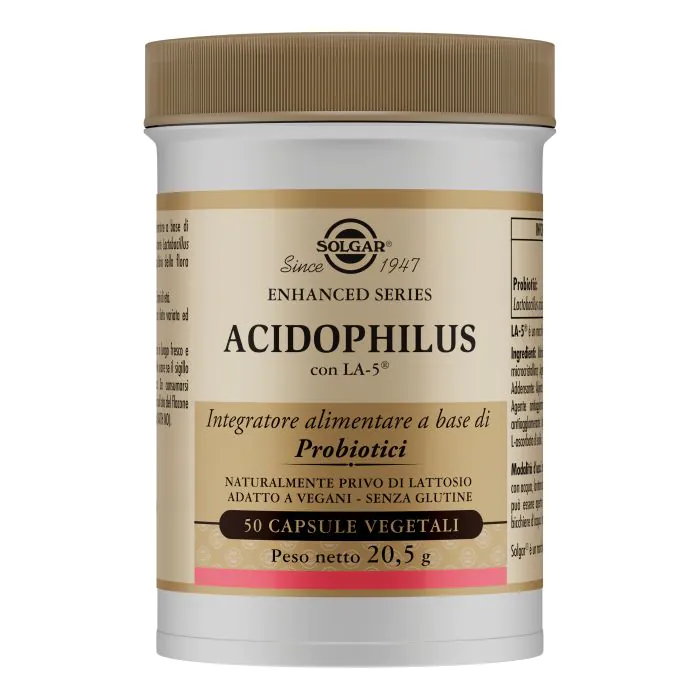 Acidophilus 50 capsule vegetali Acidophilus 50 capsule vegetali