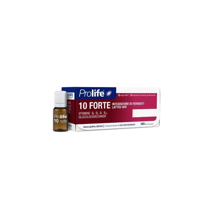 Prolife 10 forte 7 flaconcini da 8 ml Prolife 10 forte 7 flaconcini da 8 ml